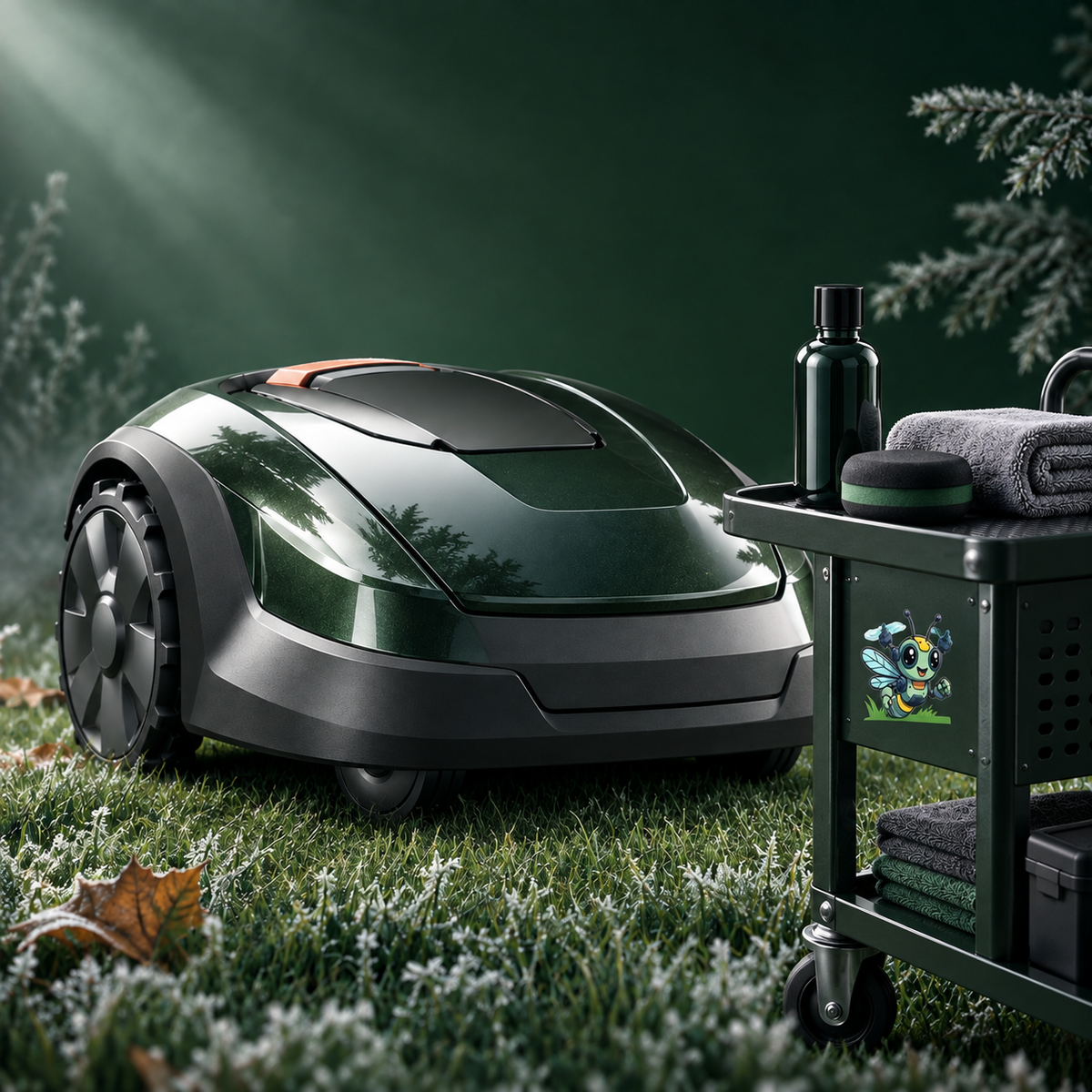 Platin vinteropbevaring med keramisk coating hos Robotmyggen